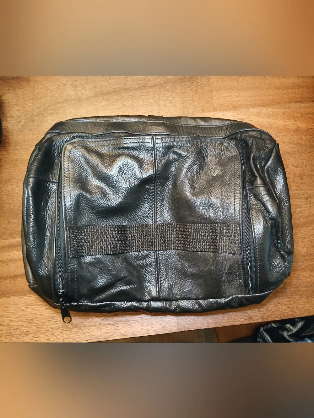 Carroll Companies Leather Two Piece Sissy Bar Motorcycle Road Pack